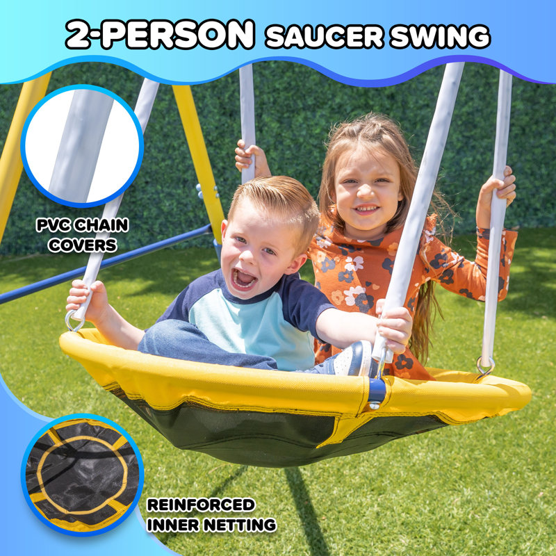 Sportspower Super 10 Metal Swing Set with Lifetime Warranty on